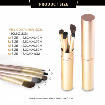 

〖Follure〗5 x Pro Makeup Brushes Set Professional Eyeshadow Brush Scattered brush Tool