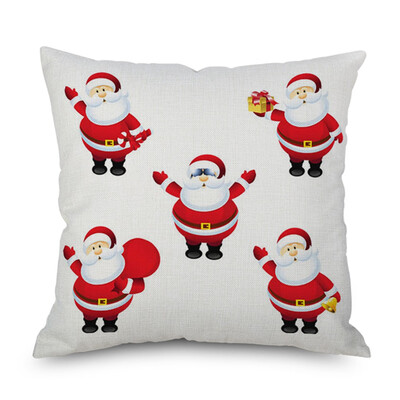 

18x18" Christmas Pillow Case Sofa Car Throw Cushion Covers Home Decor