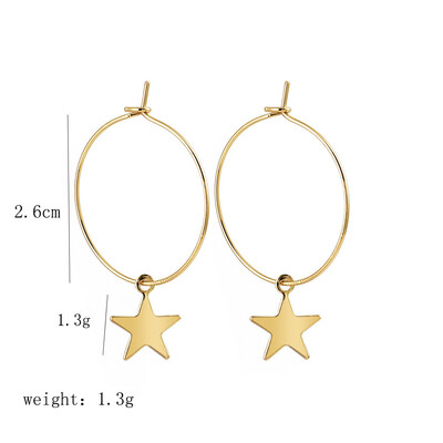 

EK446 Boho Geometric Big Acetic Acid Statement Earrings Fashion Jewelry Colorful Leopard Printed Acrylic Drop Earrings for Women