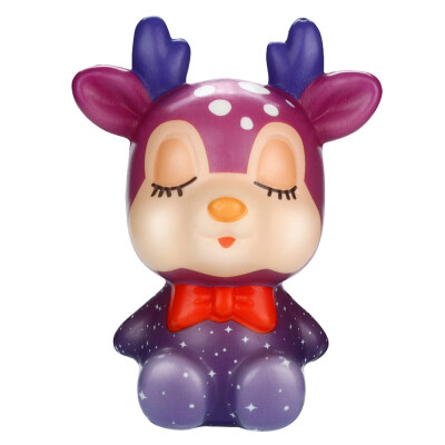 

Siaonvr Squishies Kawaii Christmas Deer Slow Rising Cream Scented Stress Relief Toys