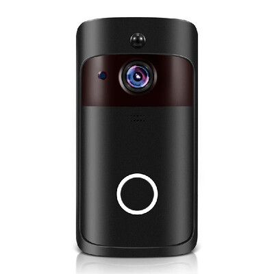 

Smart Home WiFi Doorbell 1080P HD Security Camera with Two-Way Audio PIR Motion Detection IR Night Vision 160-Degree Wide Angle Le