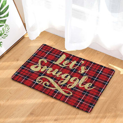 

Tailored Christmas Home Non Slip Door Floor Mats Hall Rugs Kitchen Bathroom Carpet Decor
