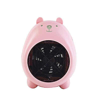 

Cartoon Lovely Creative Practical Smart Mini Office Home Room Table Warm Air Blower Heater Portable Heating Machine 220V
