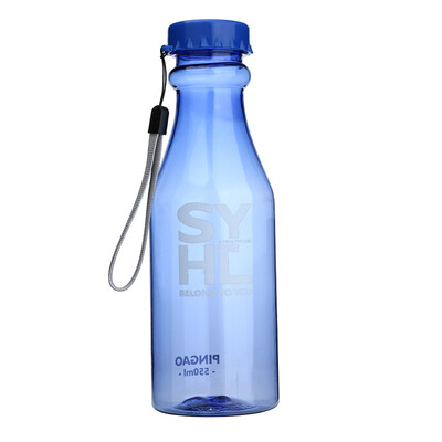 

Siaonvr Outdoor Sports Travel Water Bottle Portable Leak-proof Camping Water Cup Black