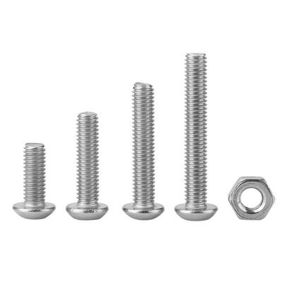 

Greensen 480pcs M2M3M4 Stainless Steel SS304 Hex Socket Button Head Screws&Nuts Assrotment Set