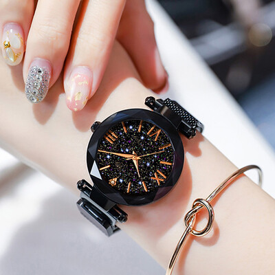 

2019 Luxury Starry Sky Watch Women Magnet Buckle Magnetic Quartz Wristwatch Ladies Elegant Fashion Watches Reloj Mujer