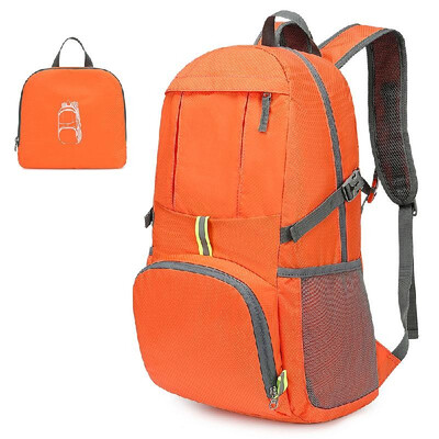 

35L Lightweight Folding Backpack Water Repellent Bag Pack for Camping Climbing Hiking Traveling Schooling