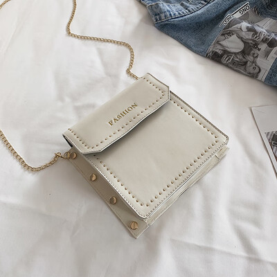 

Summer high-grade shoulder bag small bag ladies 2019 on the new cross-body bag wild texture fashion