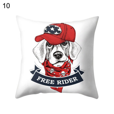 

Animal Dog Owl Rabbit Cat Gorilla Pillow Case Cushion Cover Sofa Bed Car Decor