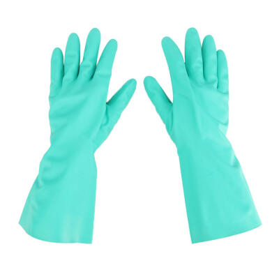 

1 Pair Magic Rubber Dish Washing Gloves Kitchen Dishwash Cleaning Scrubber