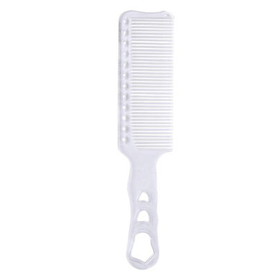 

Professional Anti-static Resin Barbers Flat Comb Men Hair Clipper Combs