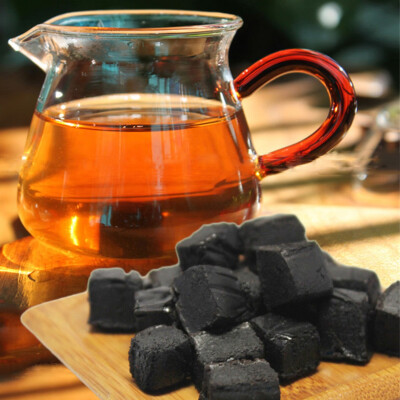 

50 Pcs Ripe Puer Tea Chagao Gold Tin Foil Packing Shu Puer Black Tea Old Puerh Green Food