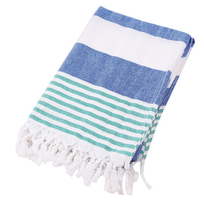 

Toponeto Turkish Cotton Bath Beach Spa Sauna Yoga Fringed Jacquard Towel