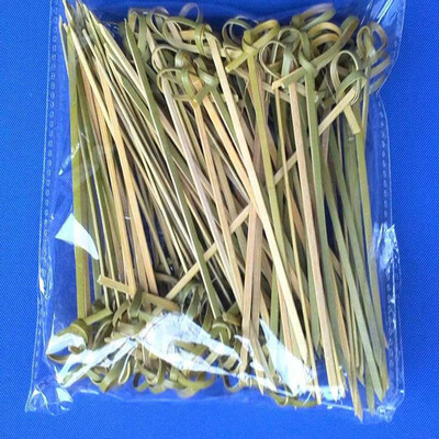 

100pcspack Knotted Bamboo Skewers Cocktail Sticks Party Tableware Decor New UK