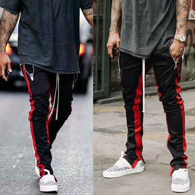 

Mens Slim Fit Sports Gym Pants Jogging Running Trousers Tracksuit Sweatpants