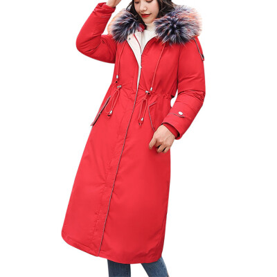 

Toponeto Women Solid Casual Thicker Winter Warm Loose Jacket Long Overcoat