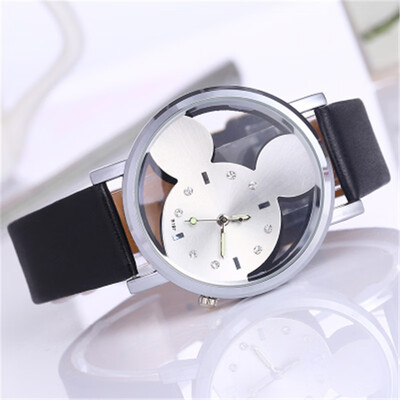 

Perspective simple&cute cartoon student watch quartz watch multicolor
