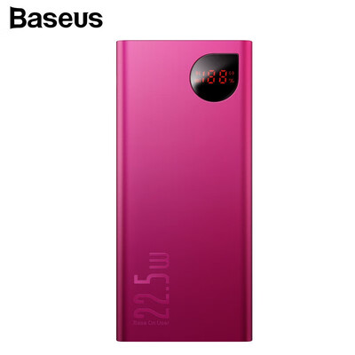 

Baseus SCP Adaman Metal Digital Display Quick Charge 20000mAh Power Bank for iPhone 11HuaweiSamsungXiaomi with QC30PD30