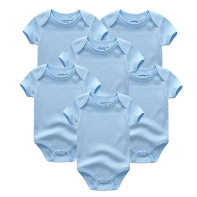 

Kiddiezoom 6PCS Baby Girls Clothes Bodysuits Cotton 0-12M Sleepwear For Babies Baby Boys Clothes Rompers Jumpsuit Infant Newborn