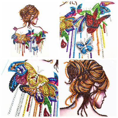 

2019 DIY 5D Diamond Painting Kits Partial Drill Embroidery Paintings Rhinestone Pasted DIY Painting Cross Stitch Arts