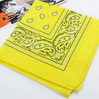 

Unisex Vintage Handkerchief Sports Print Headscarf Lace Women Men Head Wrap Neck Scarf Wristband 14 Colors