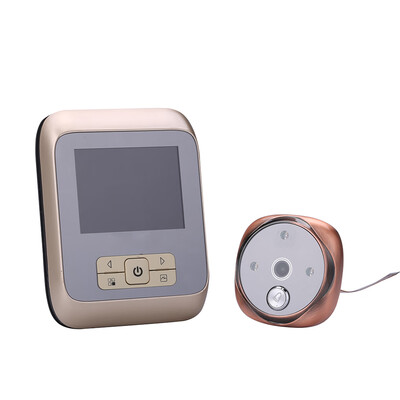 

30 Inch TFT LCD Digital Door Viewer HD Infrared Night Vision 25 Rings Video Doorbell Visible Door Camera
