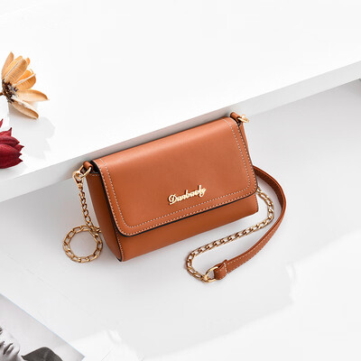 

Shangxin Female Summer Korean Chain Bag with One Shoulder Oblique Span&100 Sets of Simple Fashion Square Bag