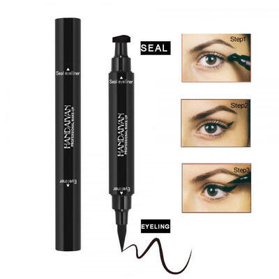 

Winged Eyeliner Stamp Waterproof Makeup Women Eye Liner Pencil Black Liquid New