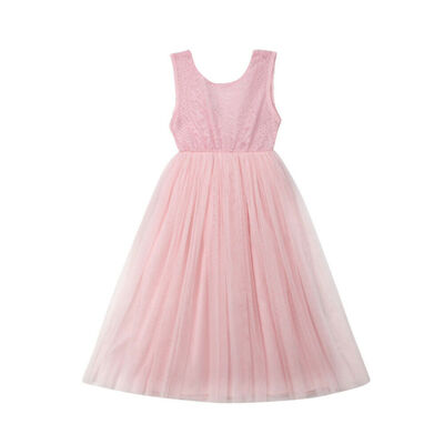 

Baby Girls Princess Dress Lace Tulle Party Bridesmaid Dresses Photography Props