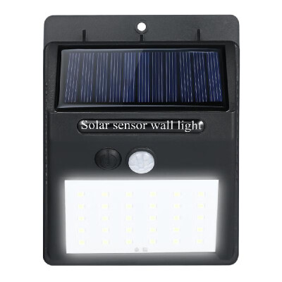 

LED Solar Powerd PIR Motion Sensor Wall Dim Light 3-Modes Outdoor Waterproof Energy Saving Street Yard Path Home Garden Security
