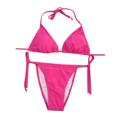 

Roseonmyhand Women Bandeau Bandage Bikini Set Push-Up Brazilian Swimwear Beachwear Swimsuit
