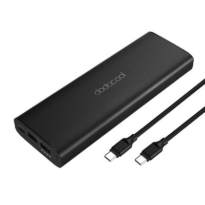 

dodocool Ultra Slim 20100 mAh Aluminum Alloy 3-Port Power Bank Portable Charger Backup External Battery Pack with 45W PD Type-C Ou