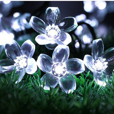 

Gobestart 50LED Solar Cherry Light String Holiday Decoration Lantern String