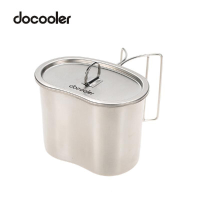 

Docooler Stainless Steel Space Saver Cup Water Cup Portable 700ml