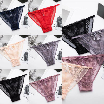 

Women Lace G-string Briefs Panties Seamless Thongs Lingerie Underwear Knickers