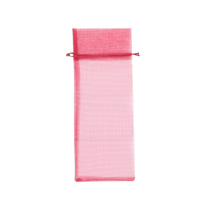 

Modern 6 Pcs Sheer Organza Wine Bottle Cover Wrap Gift Bags Wedding Favors And Gifts Bag Jewelry Receive Bag Party Supplier
