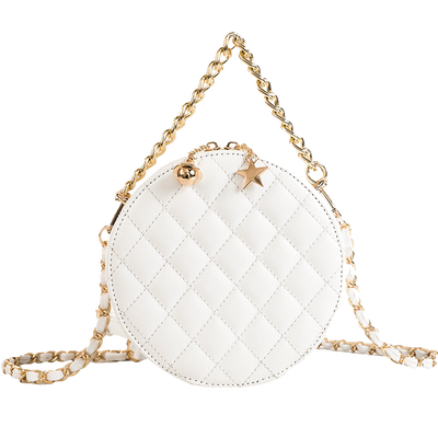 

Lovely Summer Round Slant Bag Arc Design Simple Ladies Individuality Small Shoulder Creative Lightweight Tide