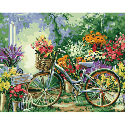 

5D DIY Full Drill Diamond Painting Bicycle Cross Stitch Embroidery Mosaic