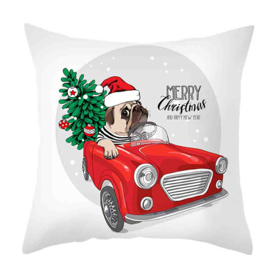 

Tailored Christmas Pillow Cover Decor Pillow Case Sofa Waist Throw Cushion Cover