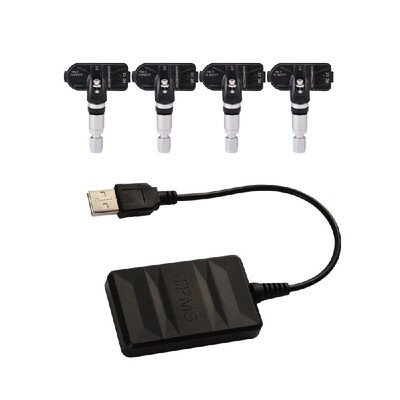 

USB TPMS Tire Pressure Monitor for Android Navigation Tire Pressure Monitoring Alarm SystemWireless Digital Transmission TPMS Sen