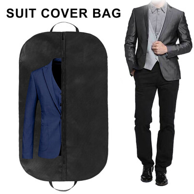 

Professional Garment Bag Cover Suit Dress Storage Non-woven Breathable Dust Cover Protector Travel Carrier cloth dust cover