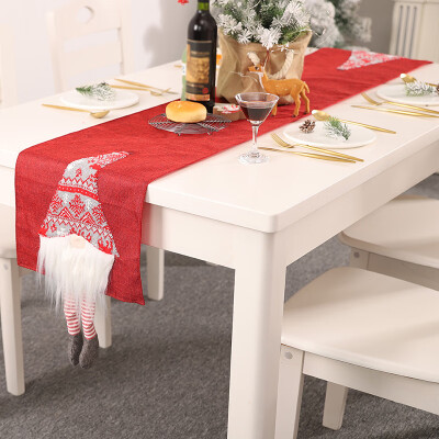 

Burlap Table Linen Runners Festive Winter Holiday Christmas Xmas Dining Decors