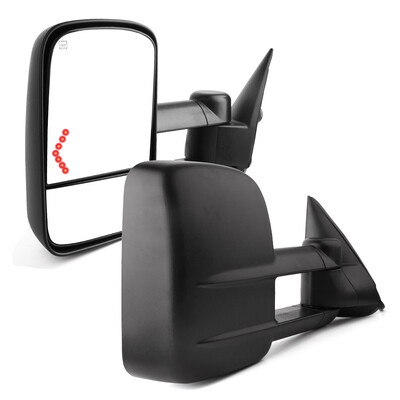 

Power Heated LED Signals Tow Mirrors for 03-06 Chevy Silverado 15002500HD3500
