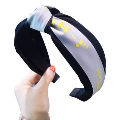 

Kawaii Hairband Women Hair Accessories Cross Knot Fabric Headband Girls Hair Hoop Band Headdress