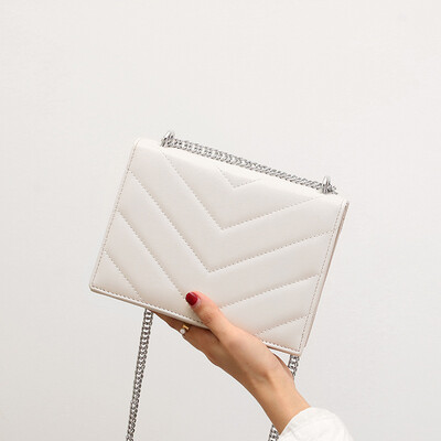 

Simple small bag female new Korean fashion wild chain small square bag shoulder Messenger bag tide