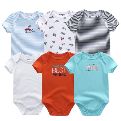 

6PCS Newest Baby Clothing Set Baby Girls Clothes Roupas de bebe Unicon Newborn Babywear Baby Boys Clothes Bodysuits Rompers