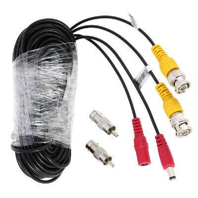 

65ft20m BNC Video Power Siamese Cable for Surveillance Camera DVR Kit