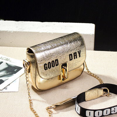 

Summer single shoulder girl bag on the Korean version of the hundred lap girl chic chain slanted bag fashion