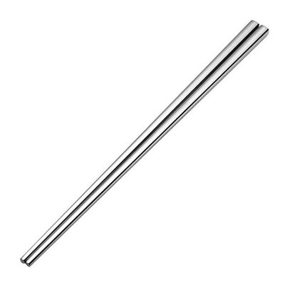 

1 Pair 235cm Stainless Steel Reusable Non-Slip Chopsticks Kitchen Flatware