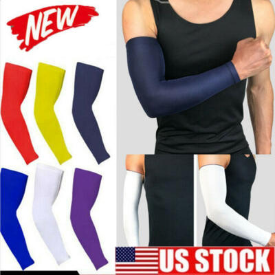 

Unisex Summer Sun Protection UV Resistant Arm Sleeves for Cycling Hiking Running